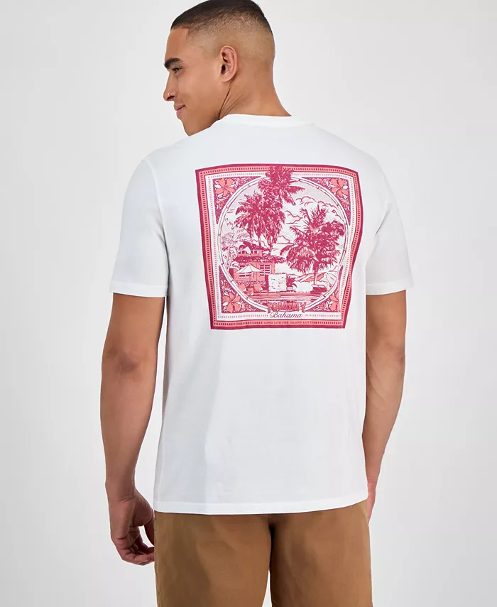 

Мужская футболка с принтом Tommy Grove Tommy Bahama, белый