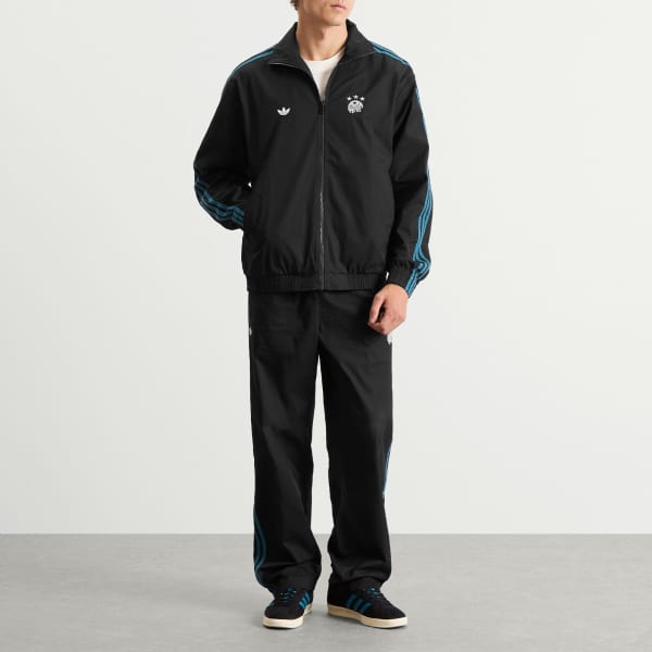 End. Верхняя часть трека Adidas, черный & real teal — фото 4