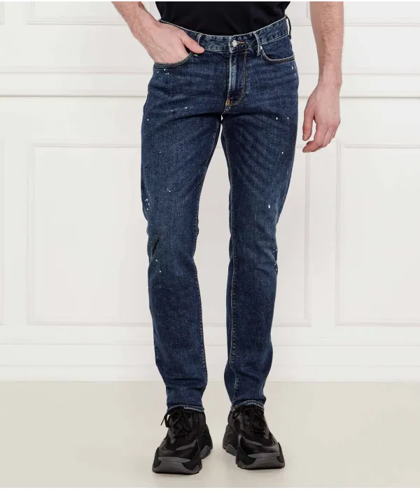 Джинсы j06 Slim fit Emporio Armani, синий — фото 3