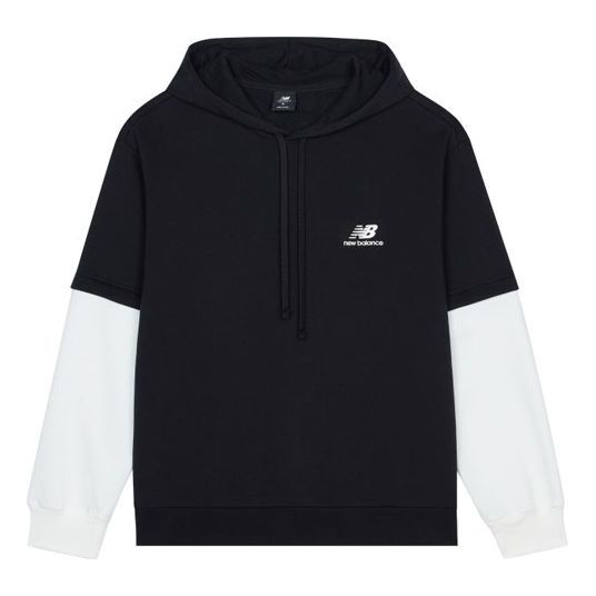 

Толстовка New Balance Colorblock Shoulder Drop Couple Style Black, черный