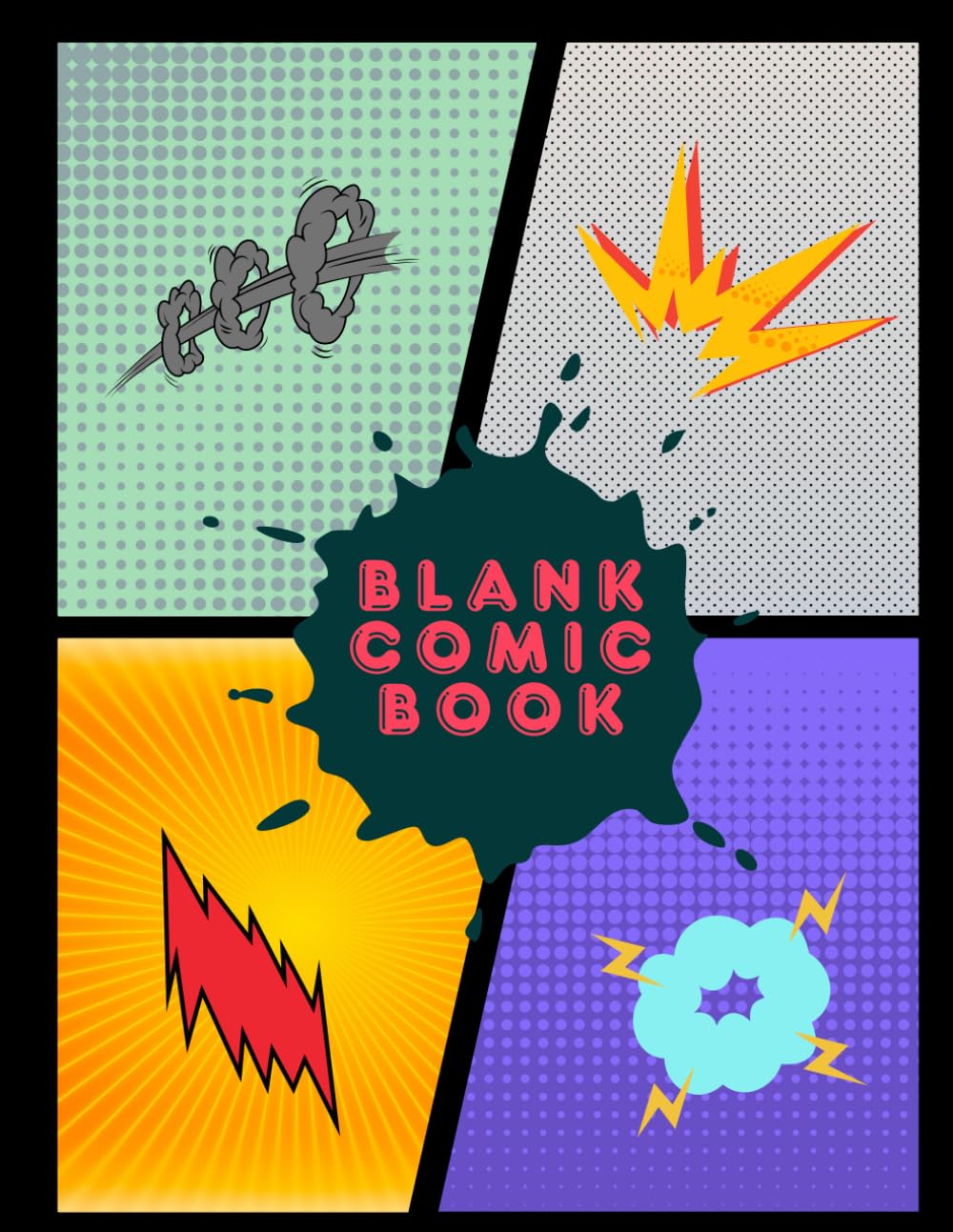 

Blank Comic Book: Ideal for Creative Kids & Artists (Independently published)