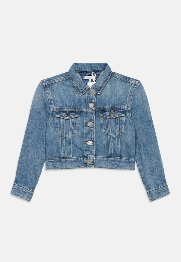 Джинсовая куртка star trucker Tommy Hilfiger, Blue Denim — фото 3