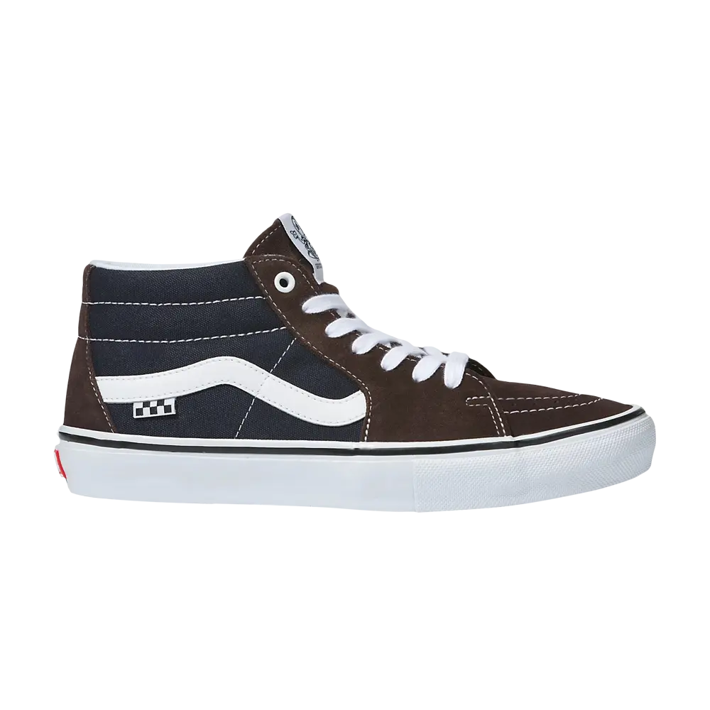 

Кроссовки Skate Grosso Mid Vans, коричневый