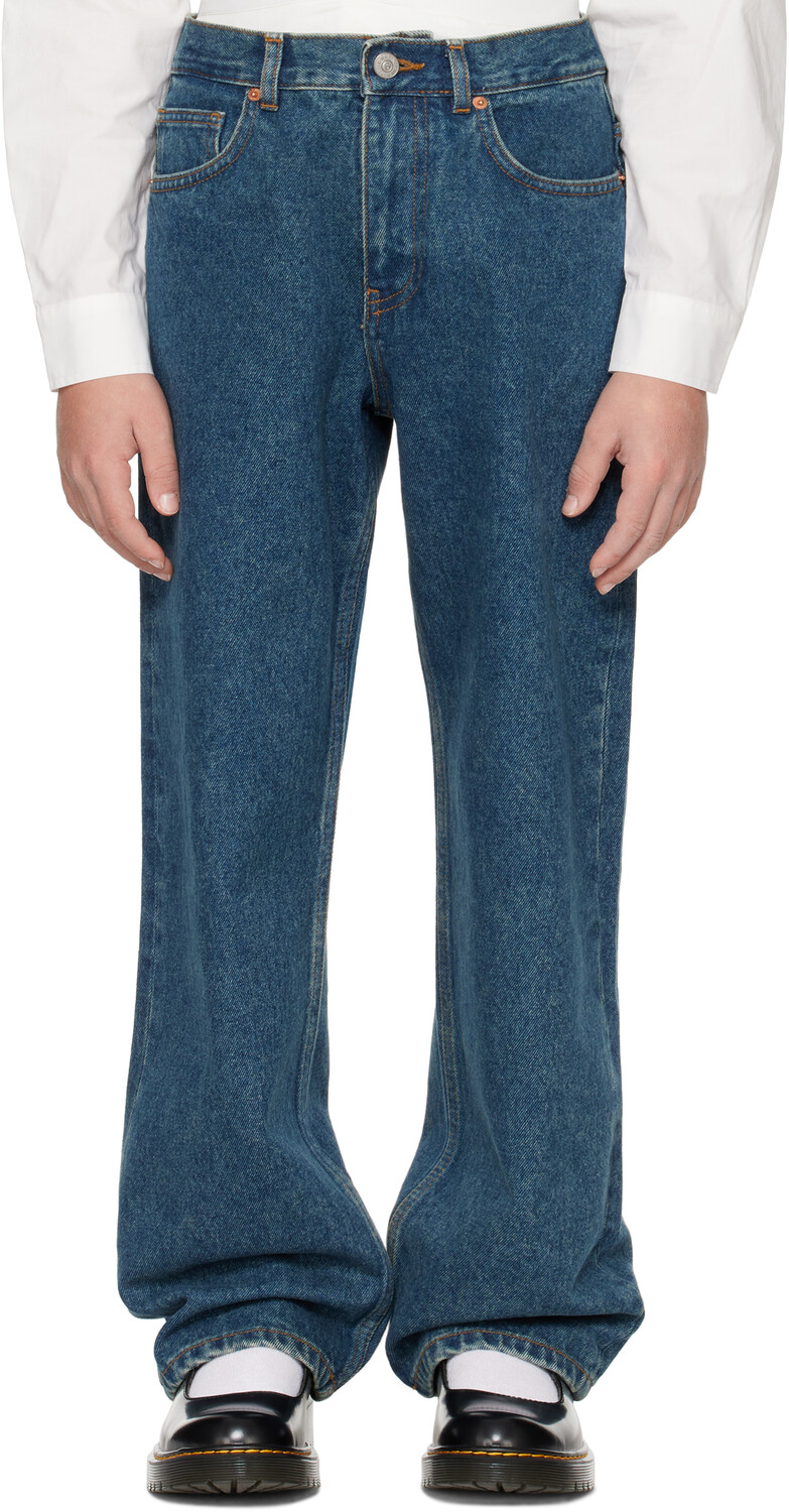 

Детские джинсы с многослойным поясом MM6 Maison Margiela