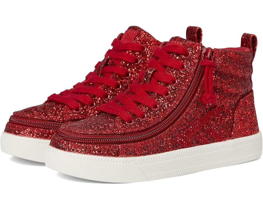 

Детские кроссовки Billy Footwear Cs High Top (Little Kid/Big Kid) BILLY Footwear Kids, Ruby Red Glitz