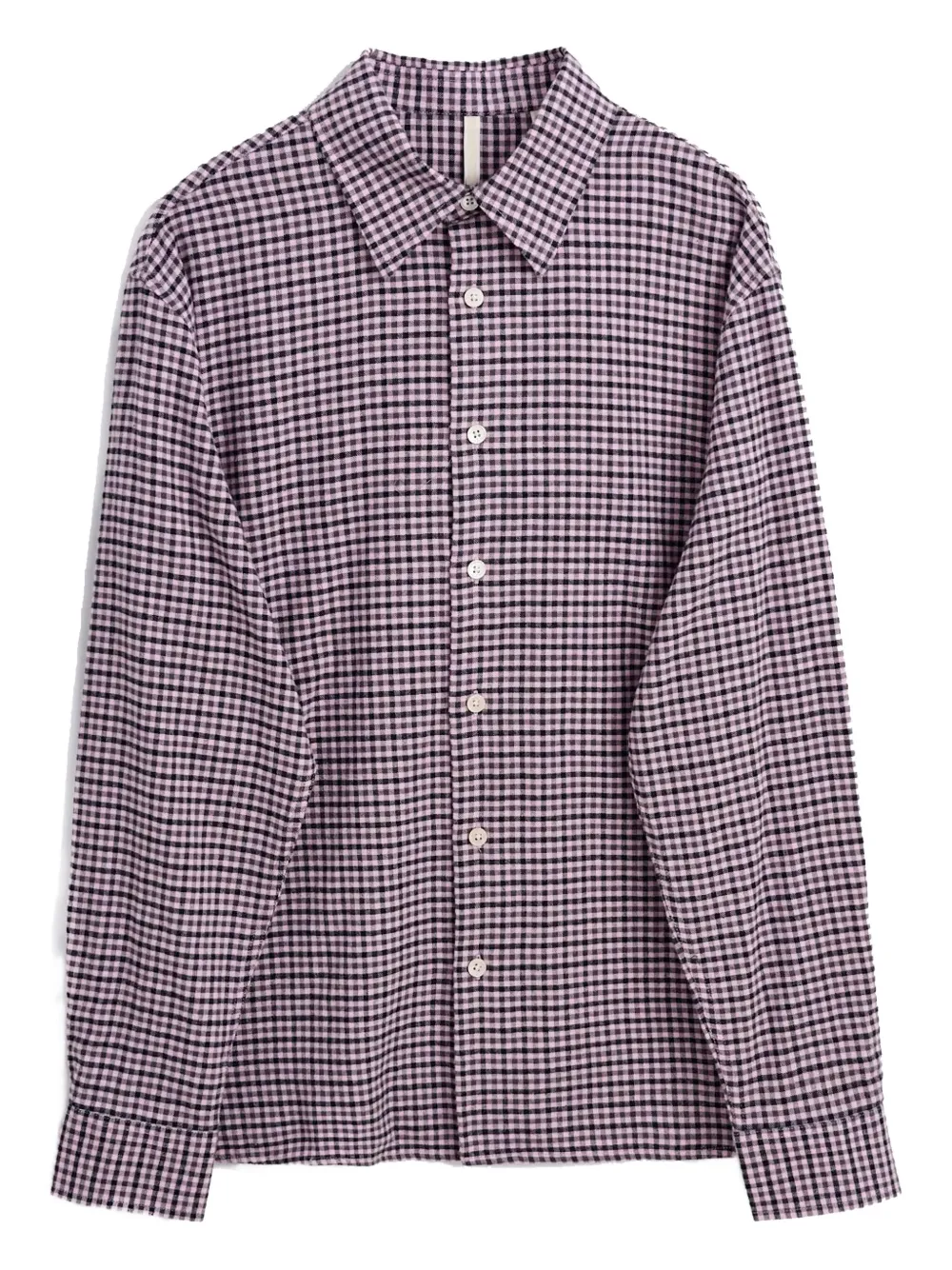 

Рубашка из хлопка в клетку Sunflower, розовый