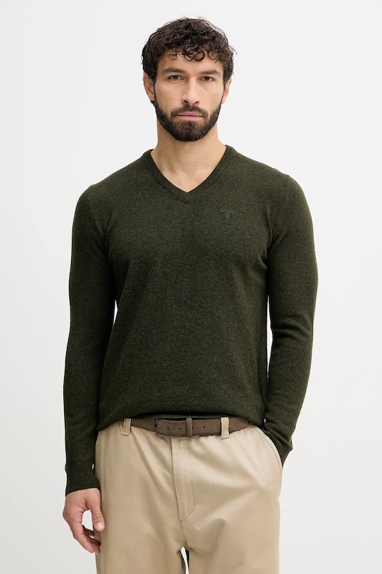 

Шерстяной свитер Barbour, зеленый