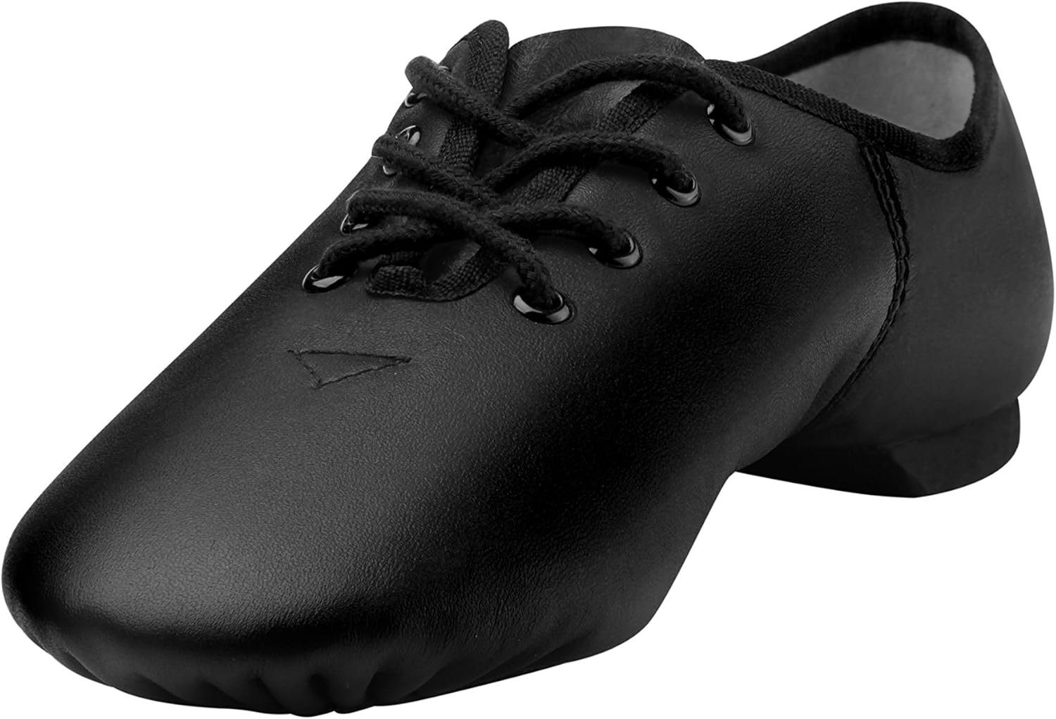 

Кожаные джазовые туфли Linodes унисекс на шнуровке для женщин и мужчин, черный