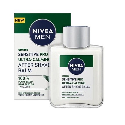Men Sensitive Pro Успокаивающий увлажняющий бальзам после бритья с витамином Е, Nivea — фото 3