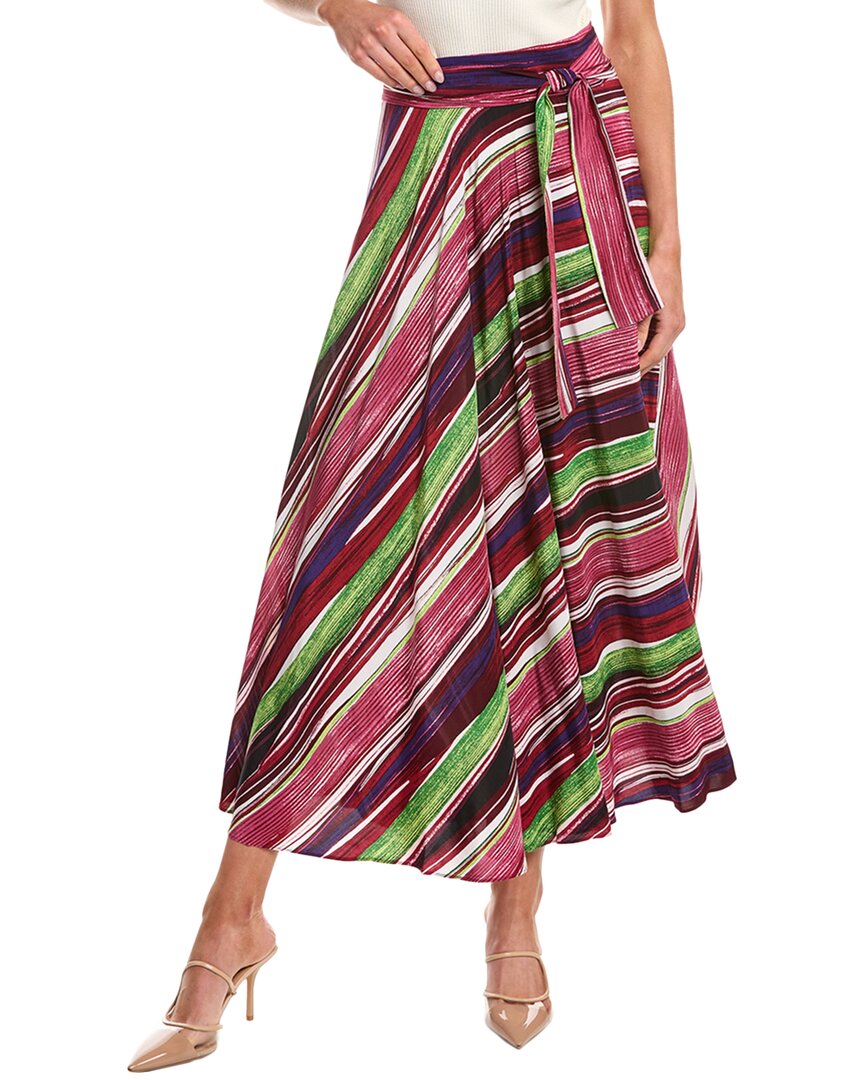 

Юбка миди Diane von Furstenberg Rebekah, розовый