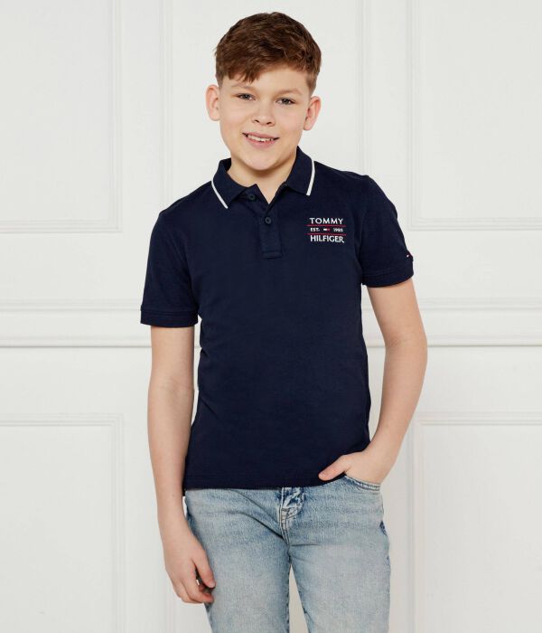 

Рубашка поло Regular fit Tommy Hilfiger, синий