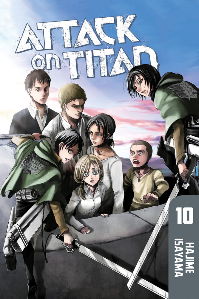 

Манга Attack on Titan Manga Volume 10