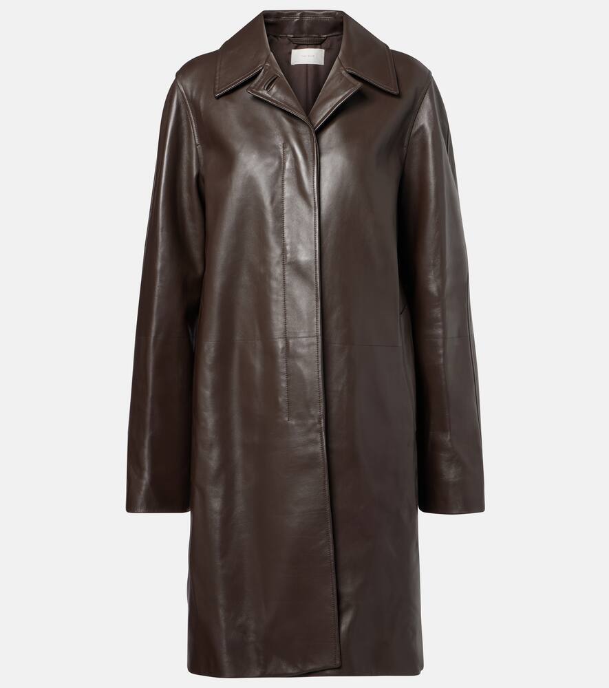 

Кожаная куртка gracia The Row, Brown