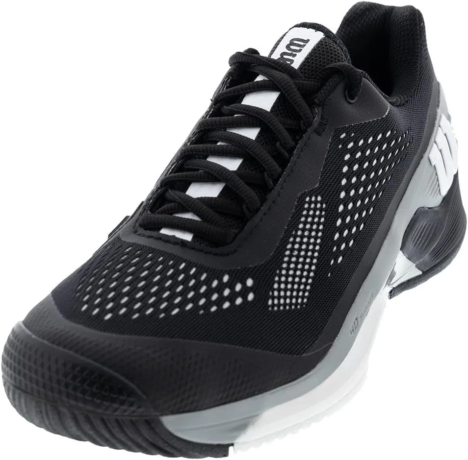 Мужские теннисные кроссовки WILSON Rush Pro 4.0, белый/черный