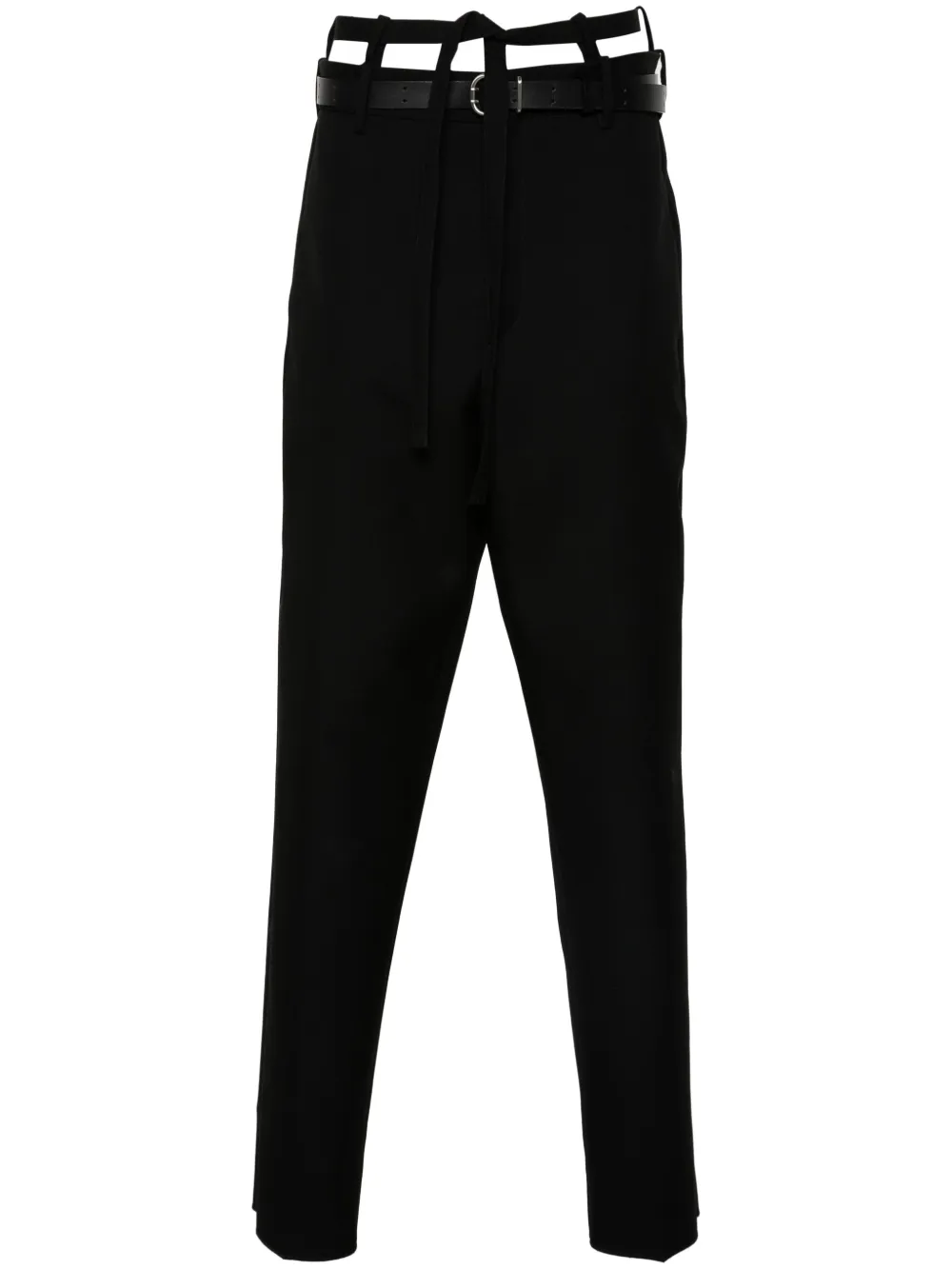 

Шерстяные брюки JIL SANDER, черный