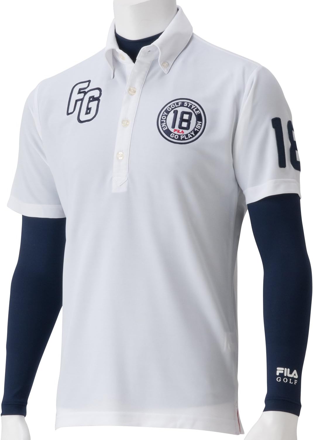 

Мужская рубашка для гольфа Fila Golf 745501, белый