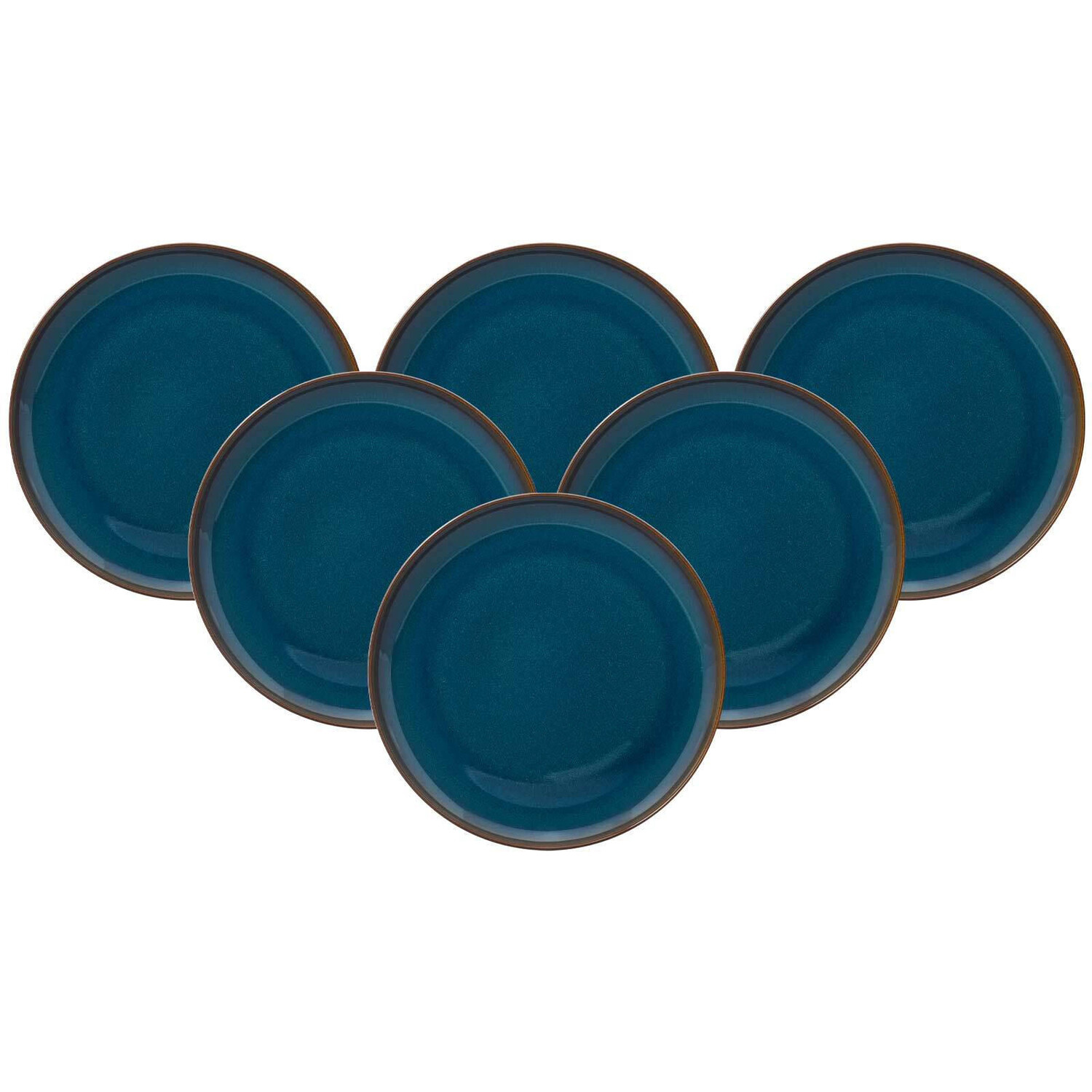 

Обеденная тарелка like.Villeroy & Boch, 25,9 см, темно-синий