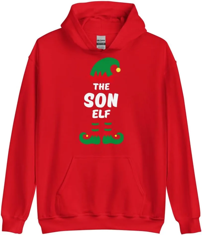 Свитшот The Son ELf Funny Christmas Generic, красный