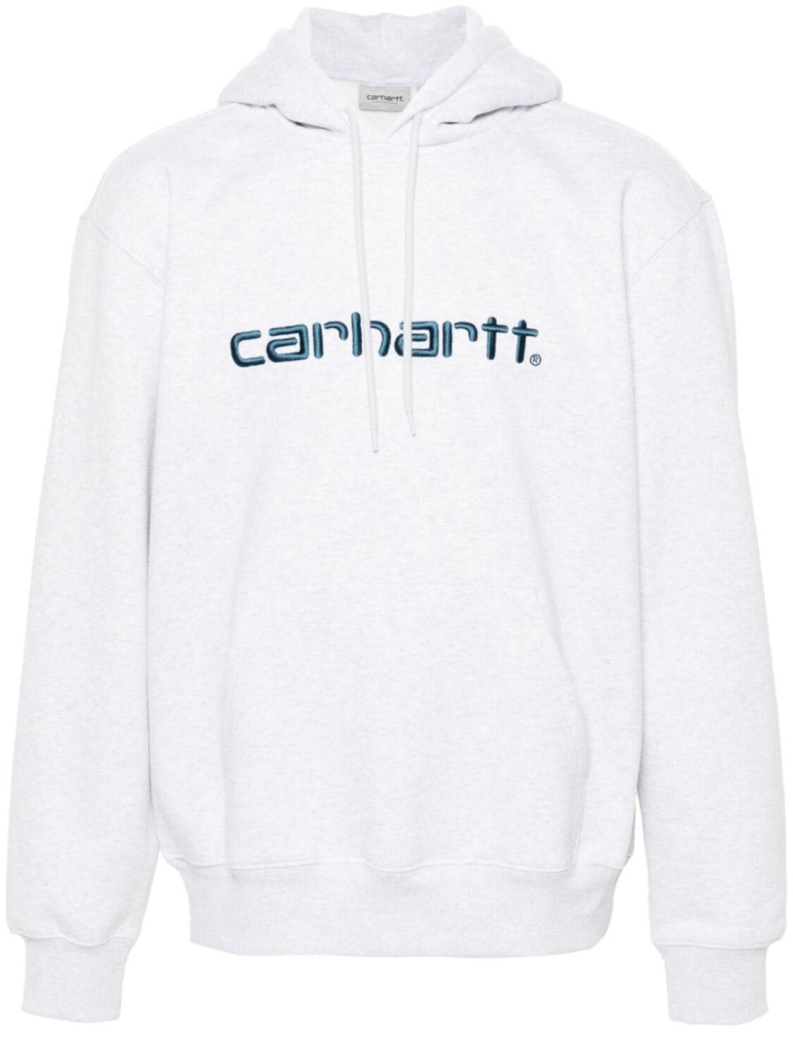 

Carhartt WIP худи с вышитым логотипом, серый