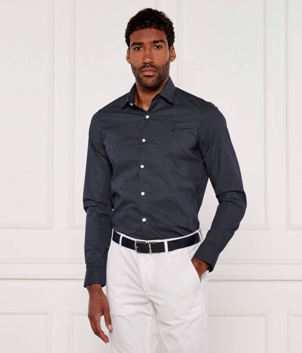 

Рубашка Slim fit Calvin Klein, синий