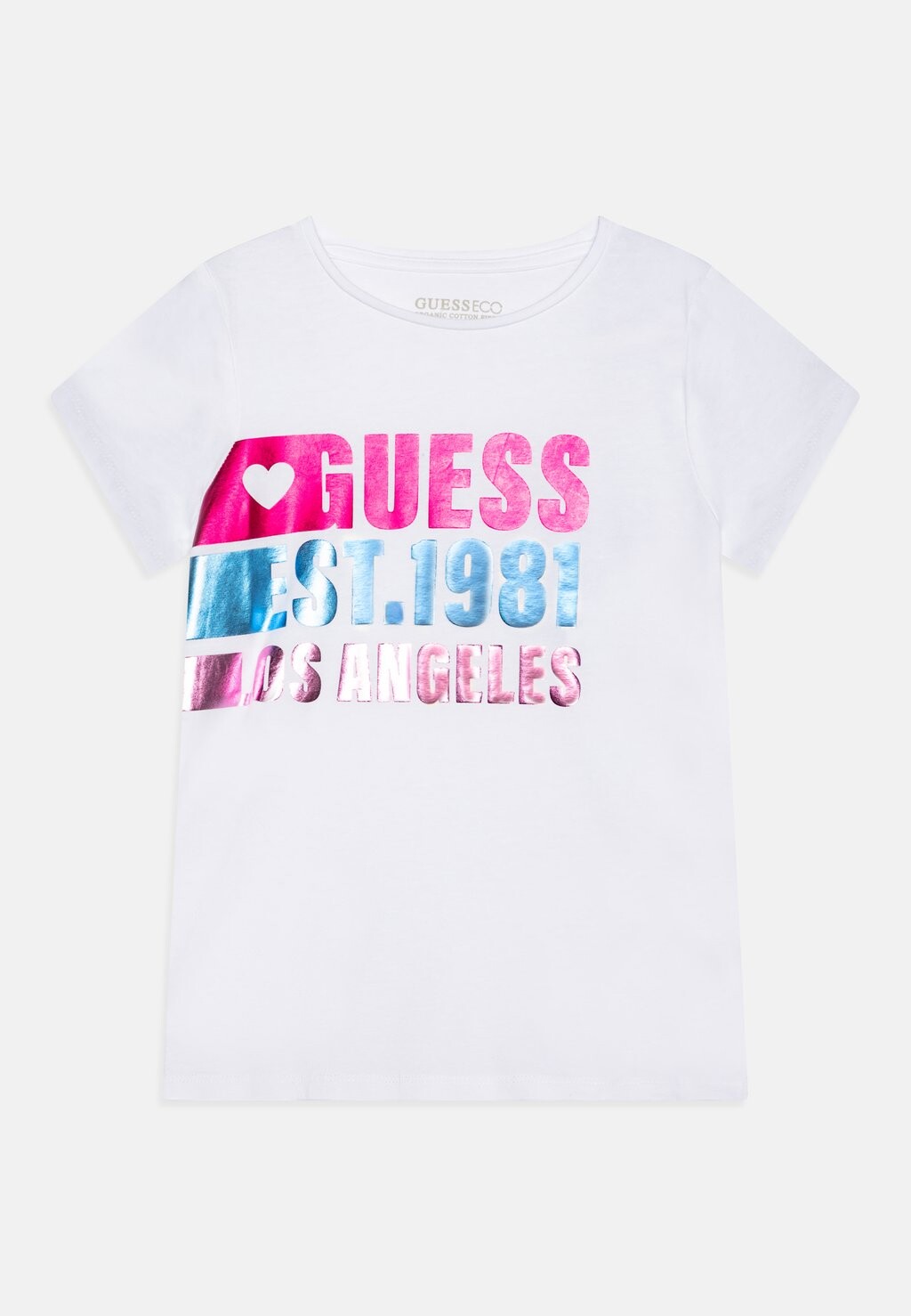 

Футболка с набивным рисунком Junior Girl Guess, чисто-белая