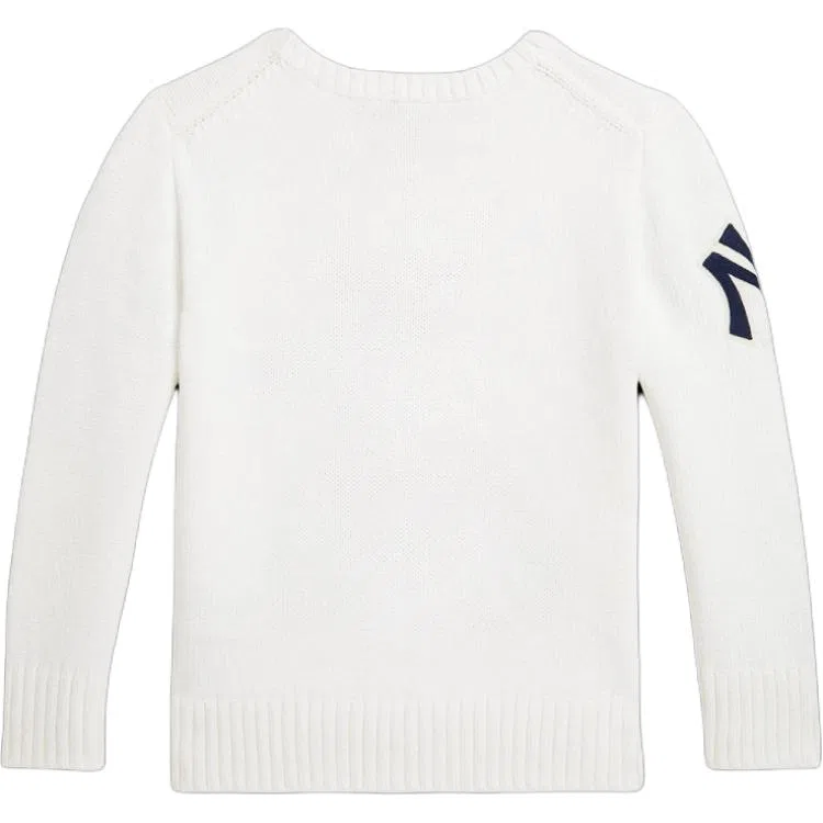 Свитер Polo Bear Yankees Classic Version для детей Washed White — фото 3