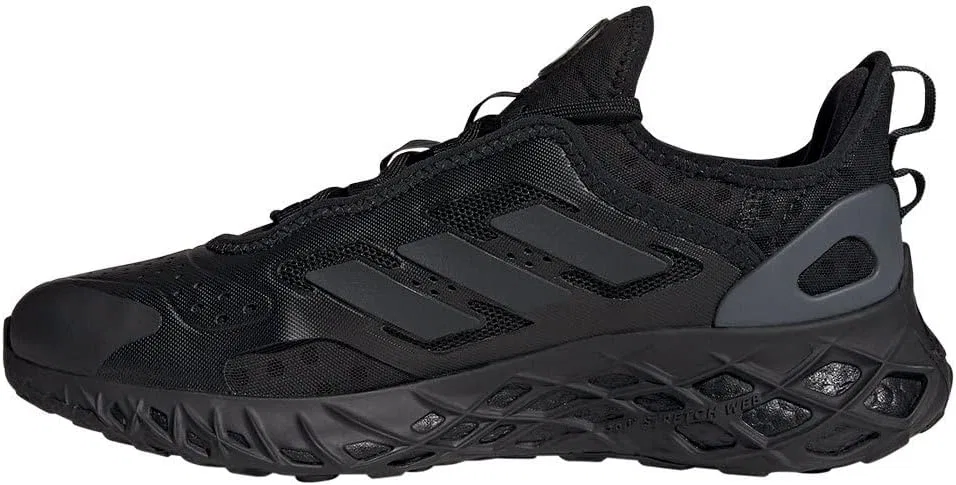 Мужские кроссовки Adidas Web Boost Low (не для футбола), Core Black Black Blue Met Grey Five — фото 4