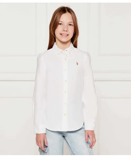 

Рубашка Regular fit Polo Ralph Lauren, белый