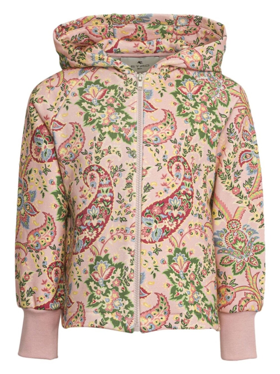 

ETRO KIDS худи с цветочным принтом, розовый