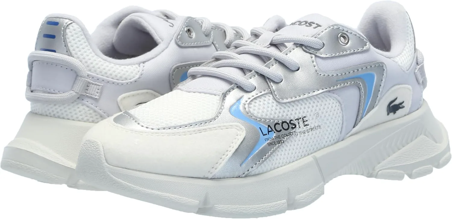

Кроссовки Lacoste Kids L003 Neo, светло-серый/серебристый