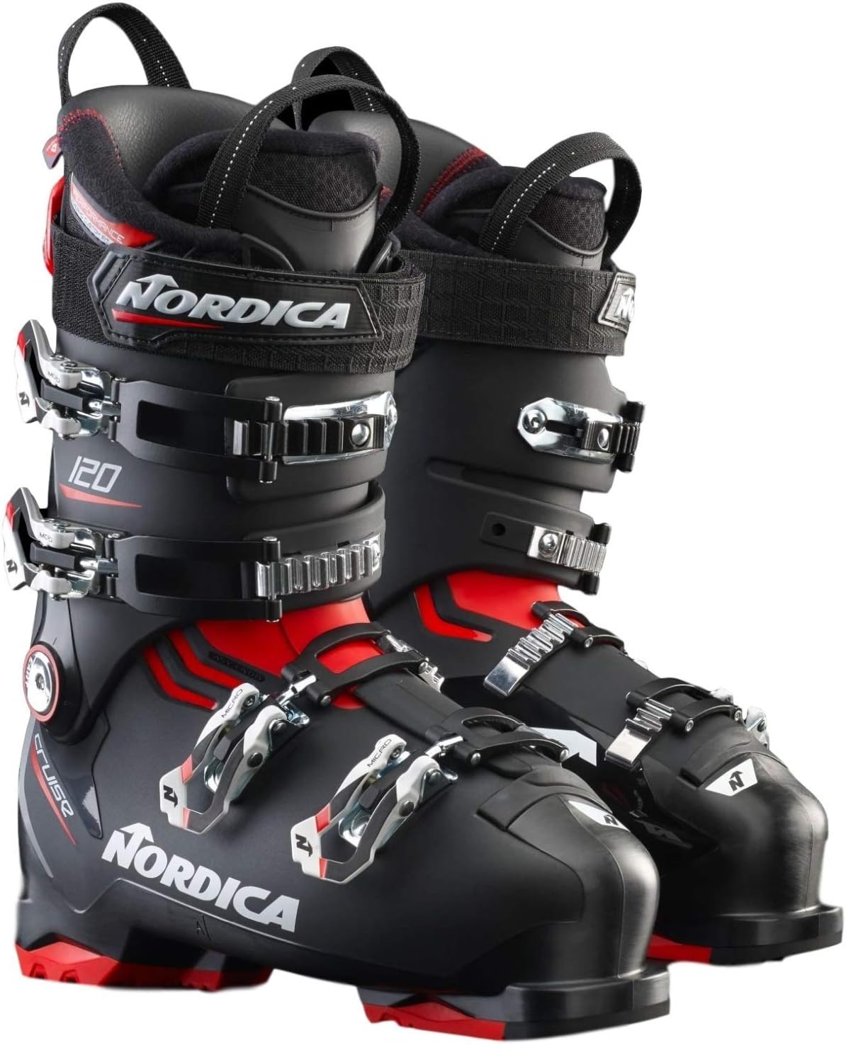 

Ботинки NORDICA Men Cruise 120, цвет: черный/красный/белый, Black/Red/White