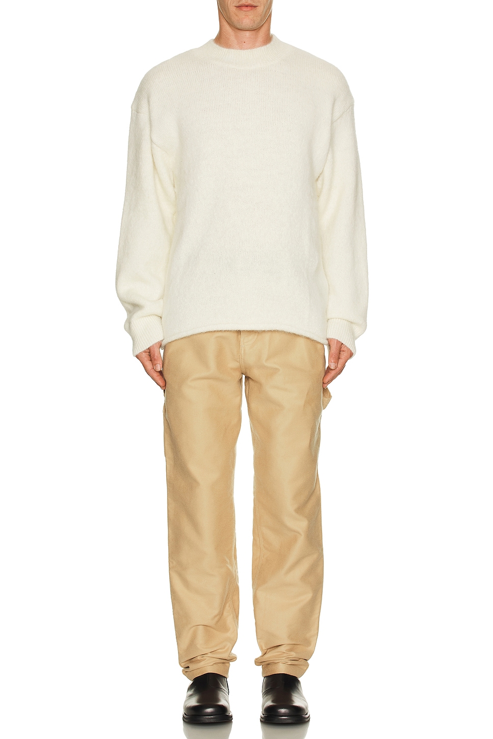 

Брюки Worker Trousers Ami Paris, Sand