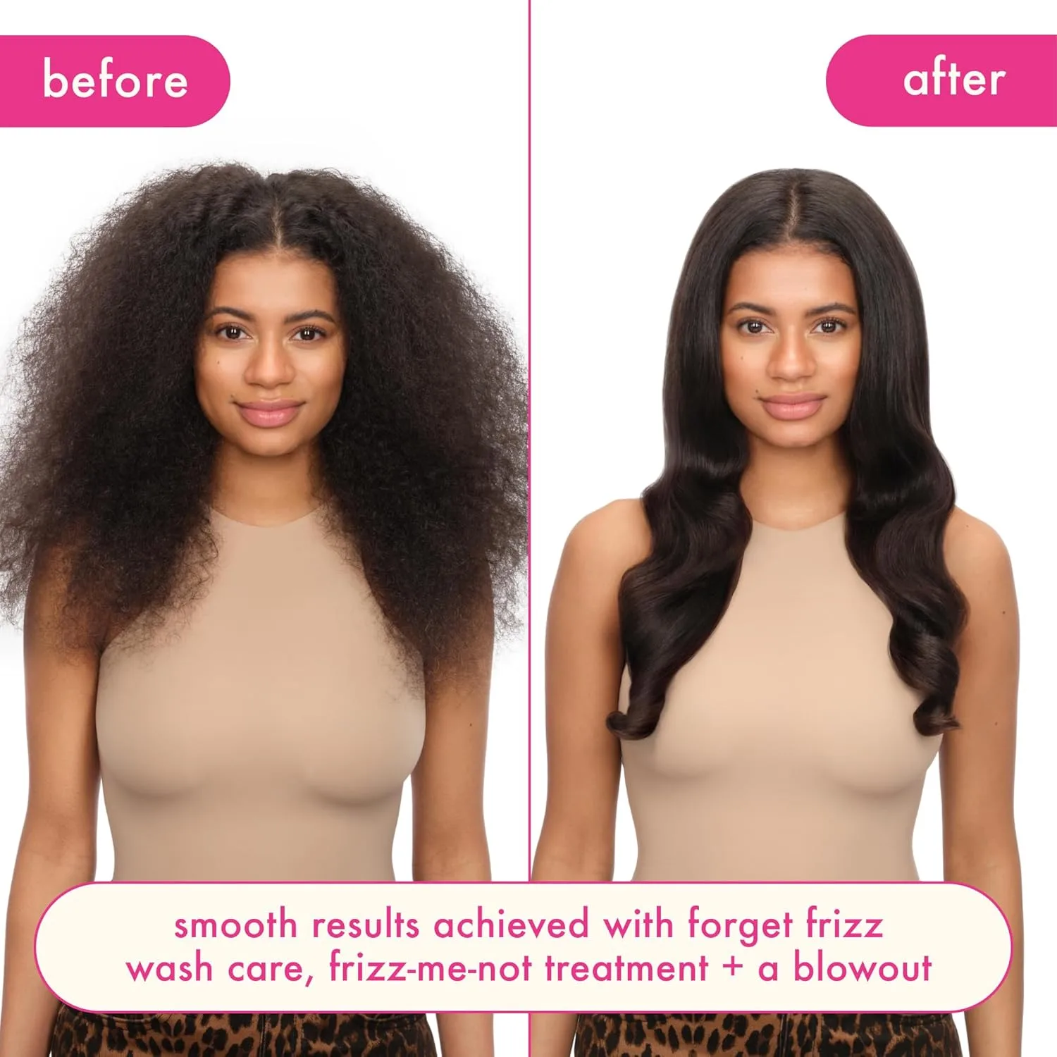 Шампунь против пушистости волос Amika Forget Frizz | Разглаживающий, защита от влажности, контроль пушистости до 72 часов — фото 4