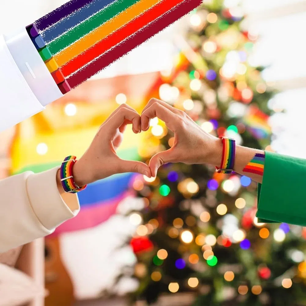 Набор красок для лица и тела Rainbow 2 шт. Albapilix — фото 4