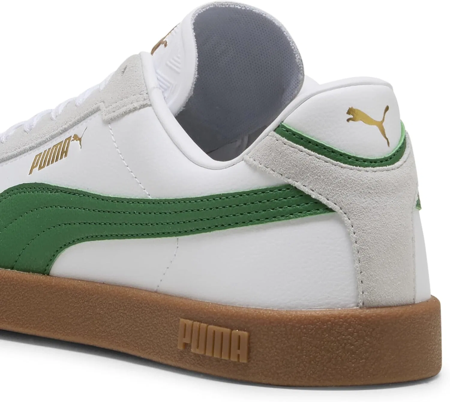 PUMA Унисекс кроссовки Puma Club II Era, Puma White Archive Green Gum — фото 3
