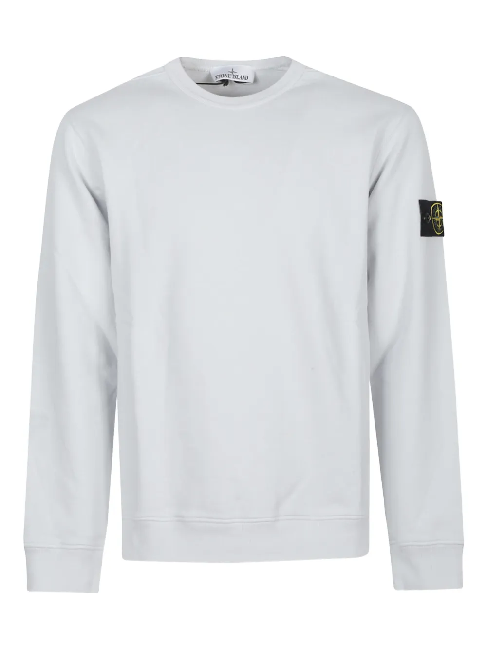 

Толстовка с круглым вырезом и нашивкой-логотипом Stone Island, серый