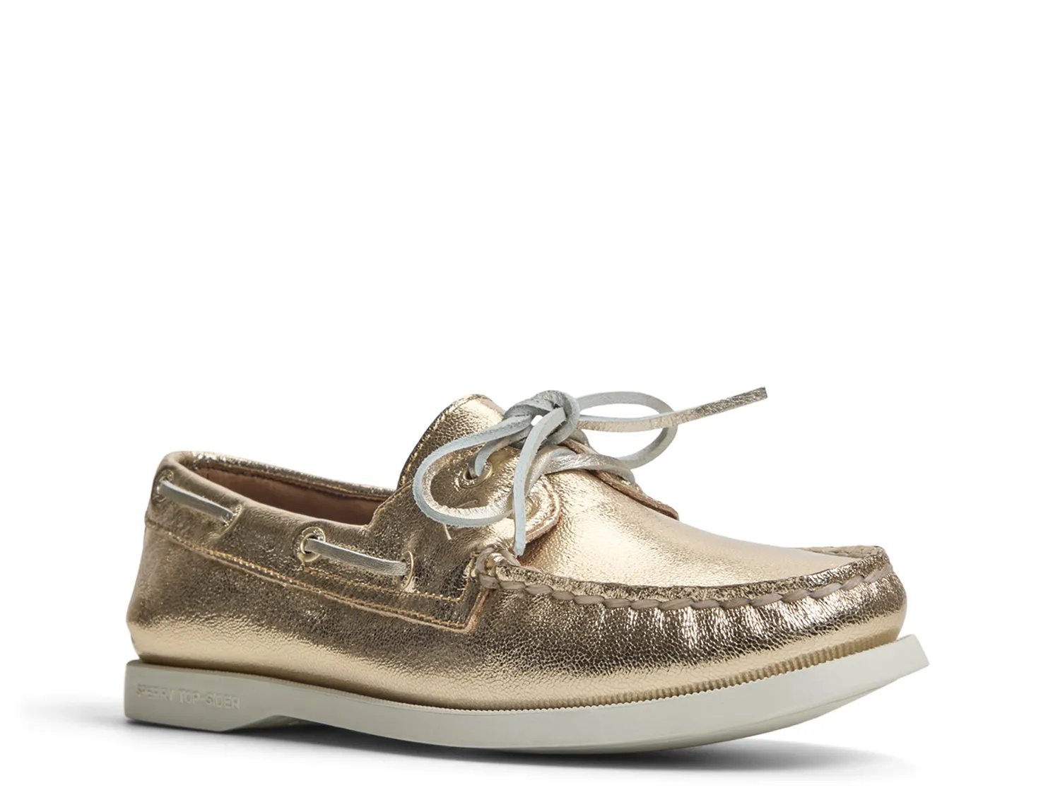 Туфли-лодочки Sperry Authentic Original 2-Eye Boat Shoe, бронзовый металлик