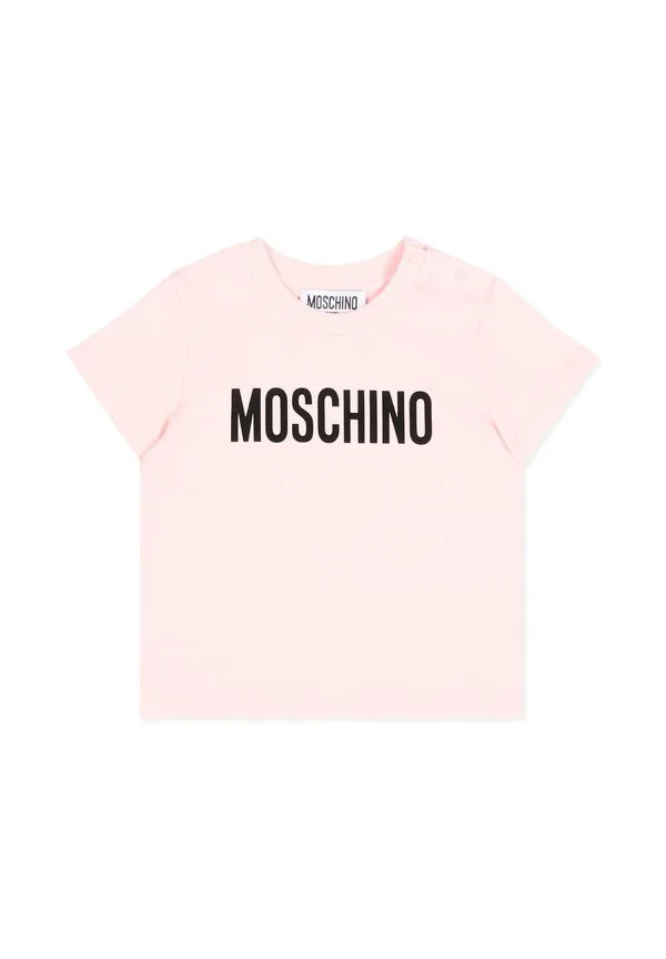 Футболка с принтом Moschino, Pink