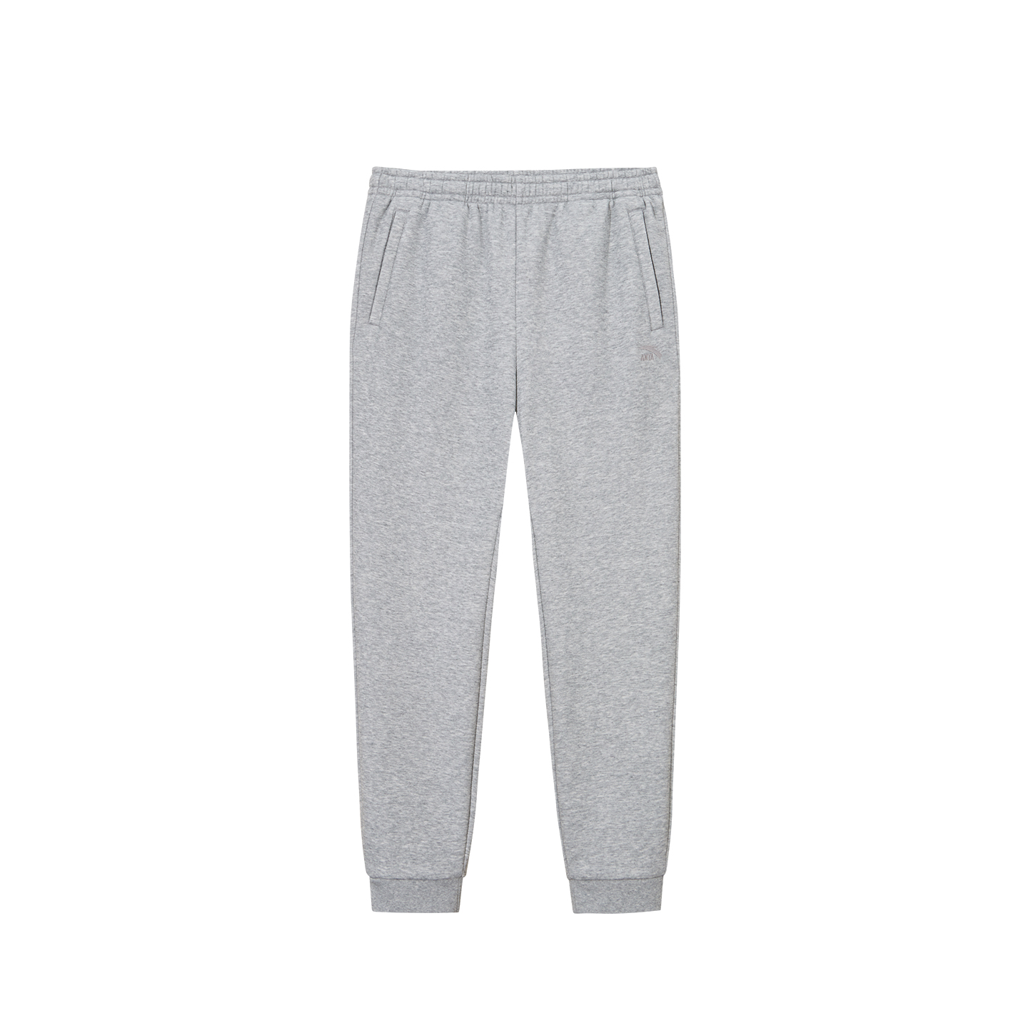 

Осенние вязаные спортивные штаны men's ANTA, серый серый