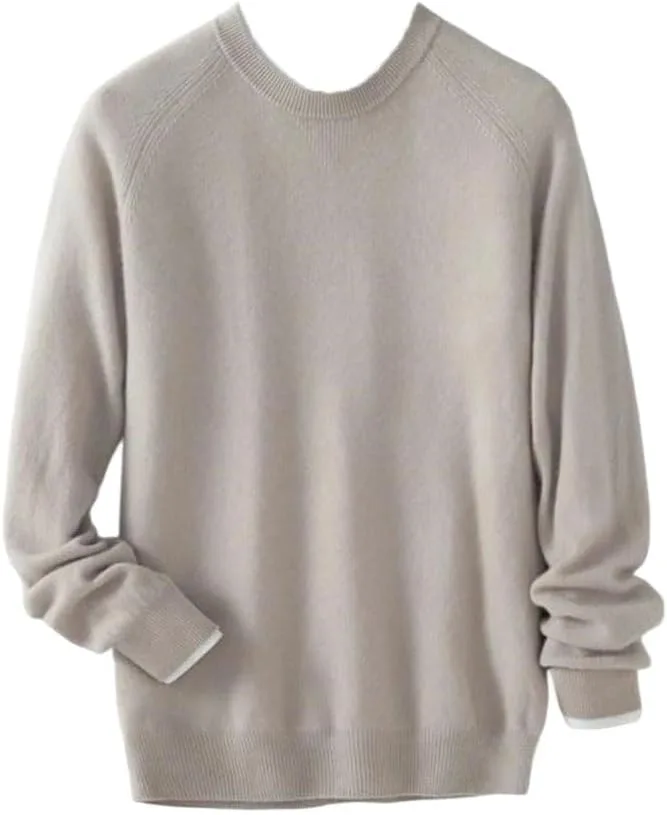 

Мужской кашемировый свитер с круглым вырезом HEYDHSDC