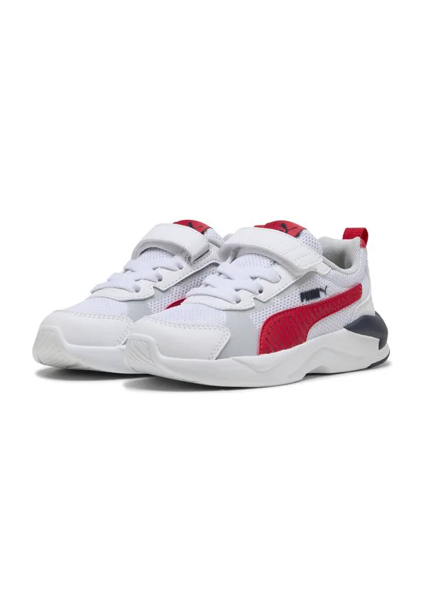 Низкие кроссовки xray 3 Puma, White For All Time Red Navy — фото 2