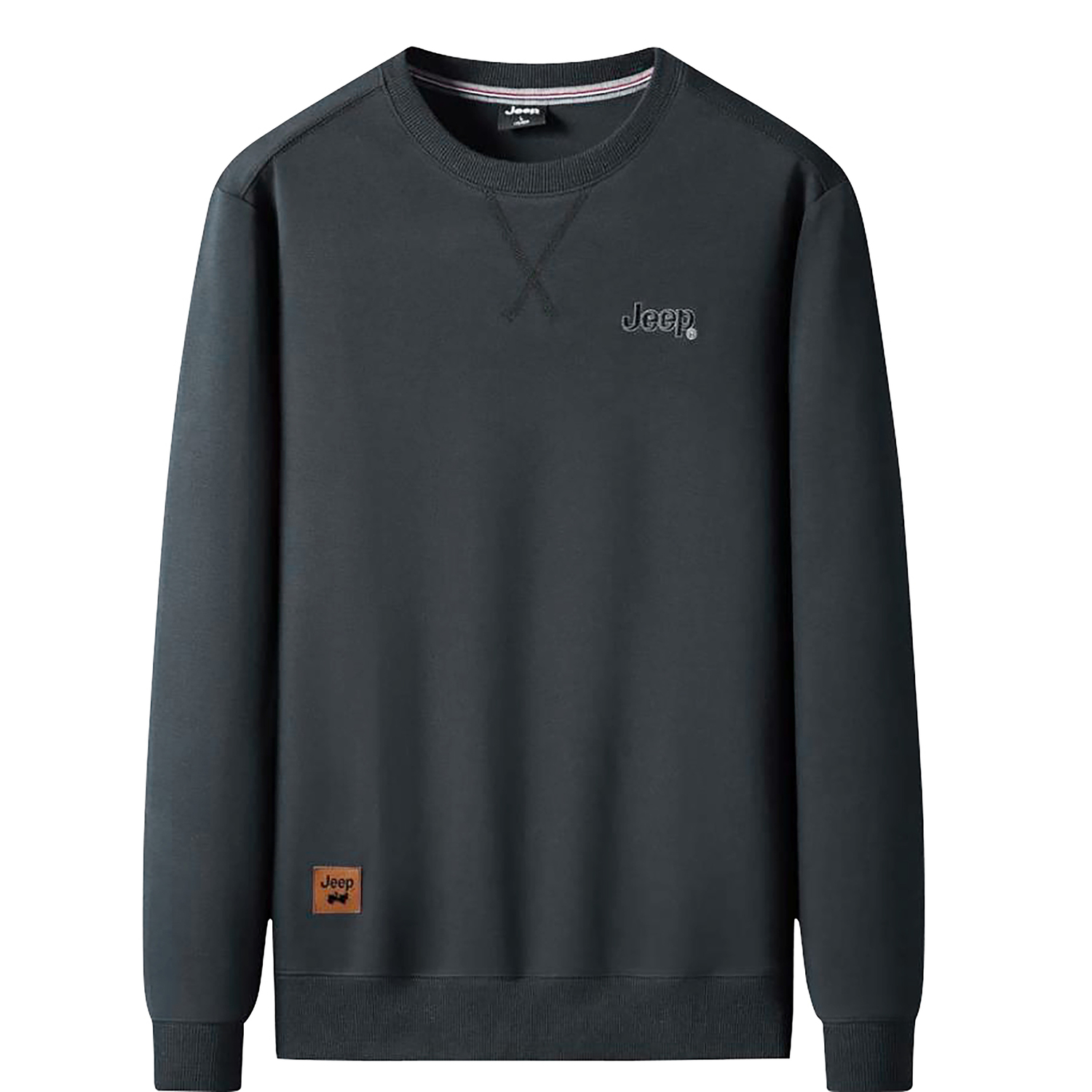 

Свитшот Unisex Crew Neck Moderate Heavyweight Jeep, серый зеленый