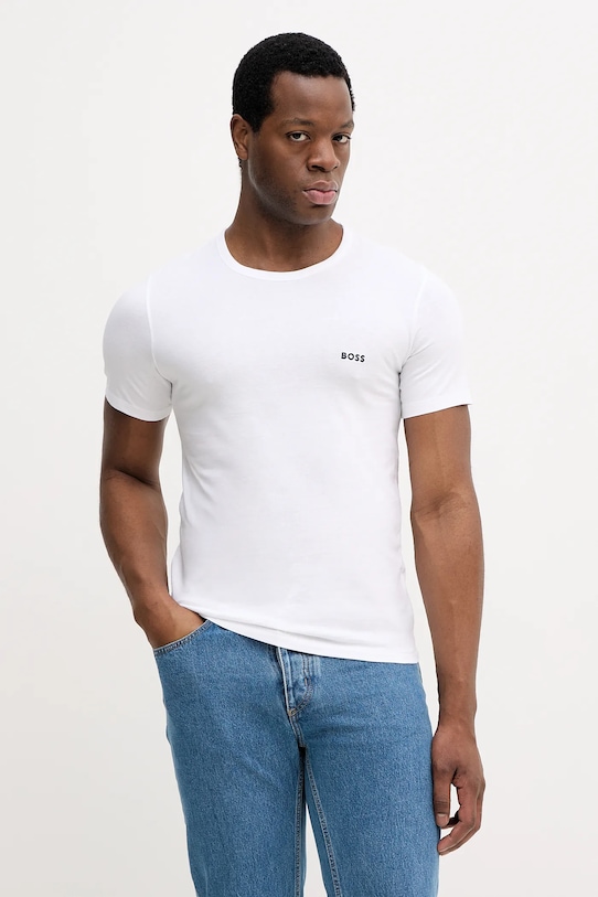 

Набор из 3 хлопковых футболок tshirtrn 3p classic BOSS, серый