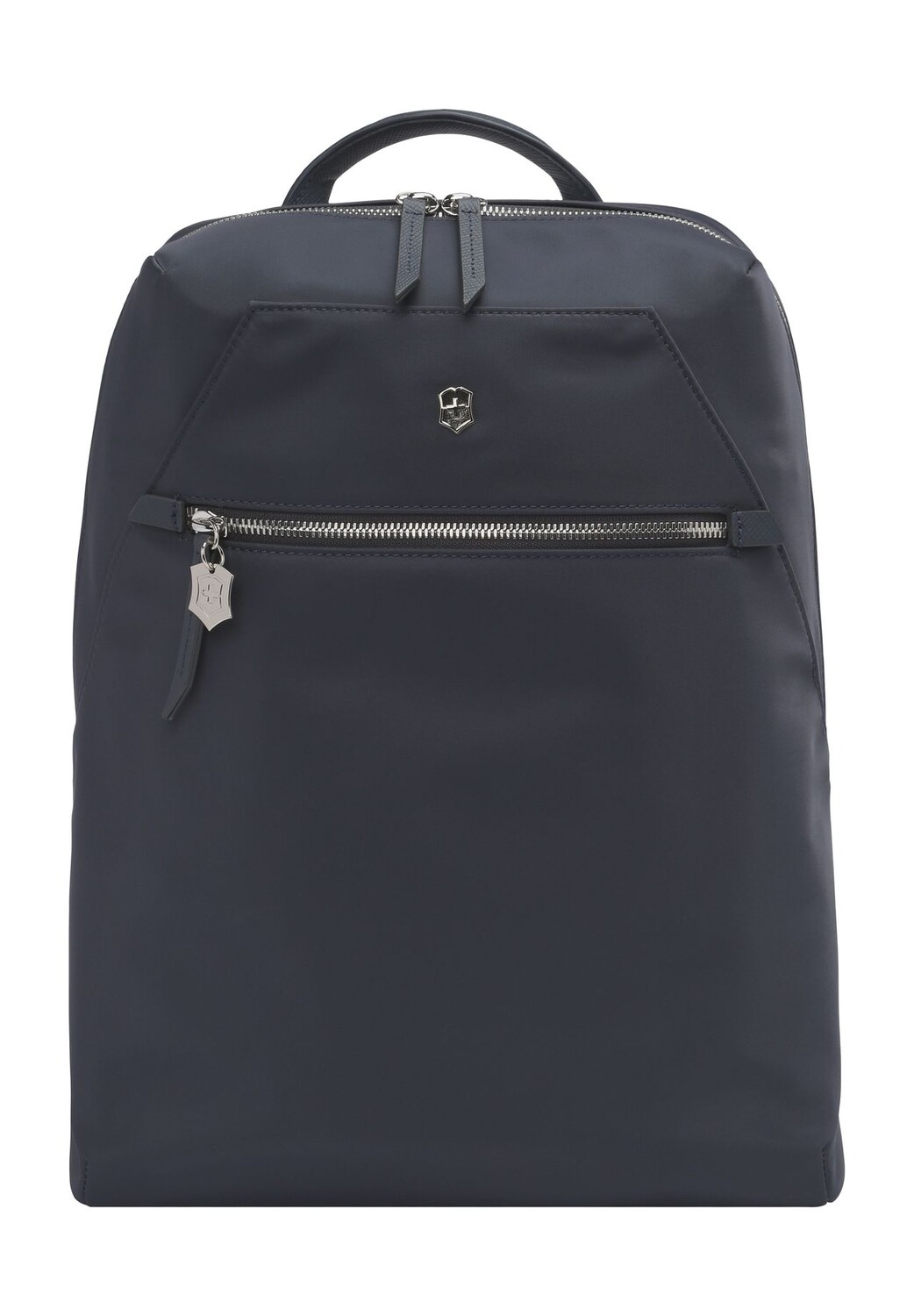 

Рюкзак, эмблема, отделение для ноутбука, однотонный, женский VICTORINOX, цвет Dunkel Blau