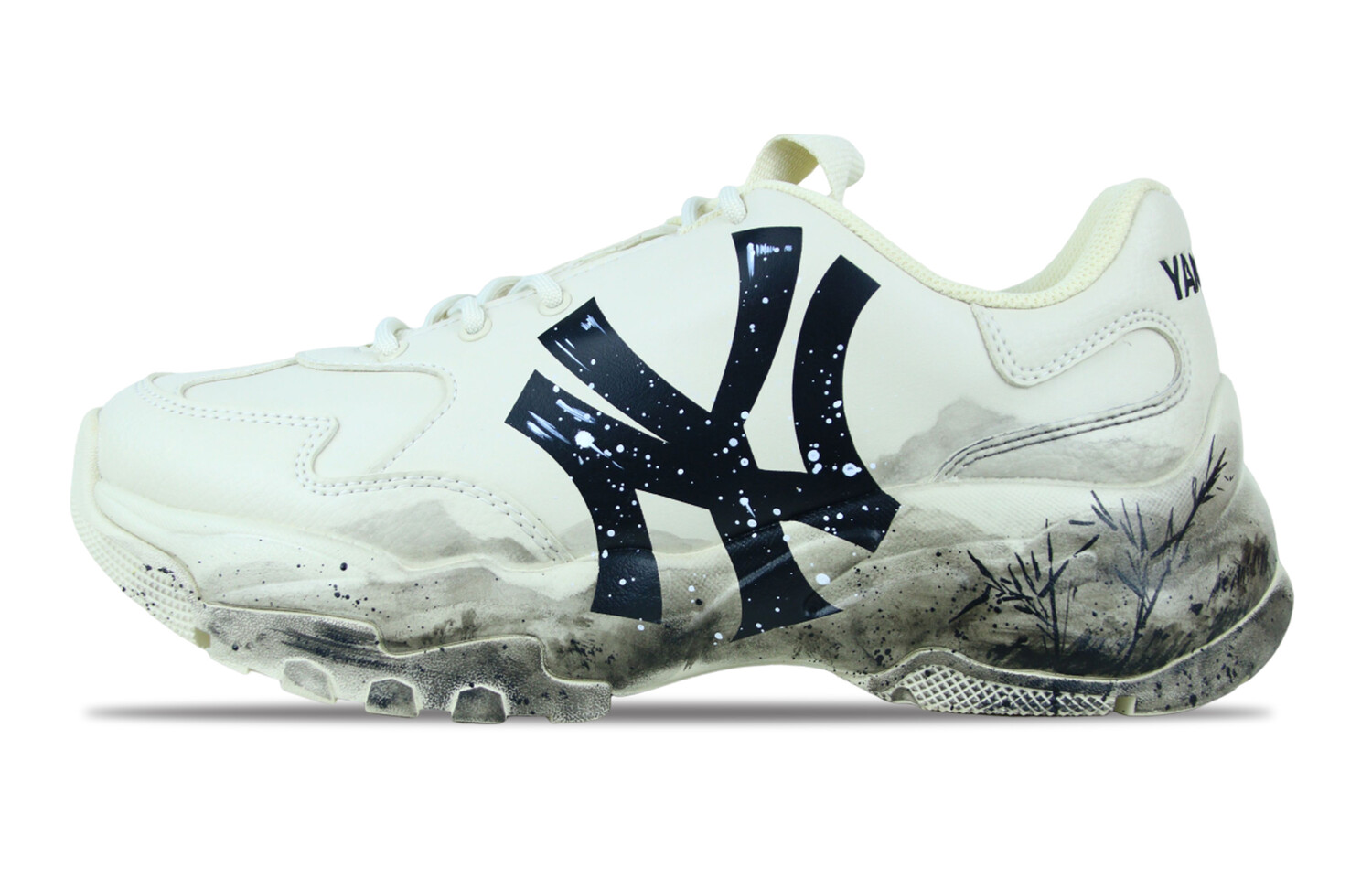 

Кроссовки MLB Big Ball Chunky Chunky Sneakers Unisex Low-top White, цвет Off White