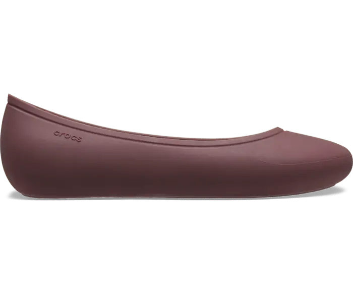Балетки Brooklyn Crocs женские, цвет Dark Cherry