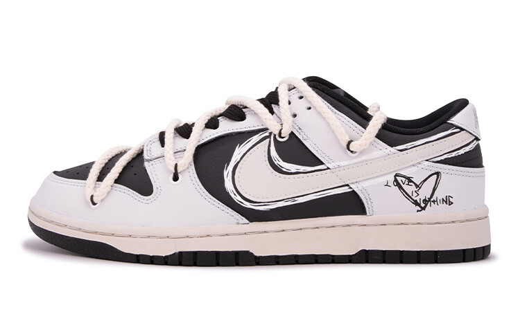 

Кроссовки Nike Dunk Skateboard Shoes Women's Low-Top Pink Black