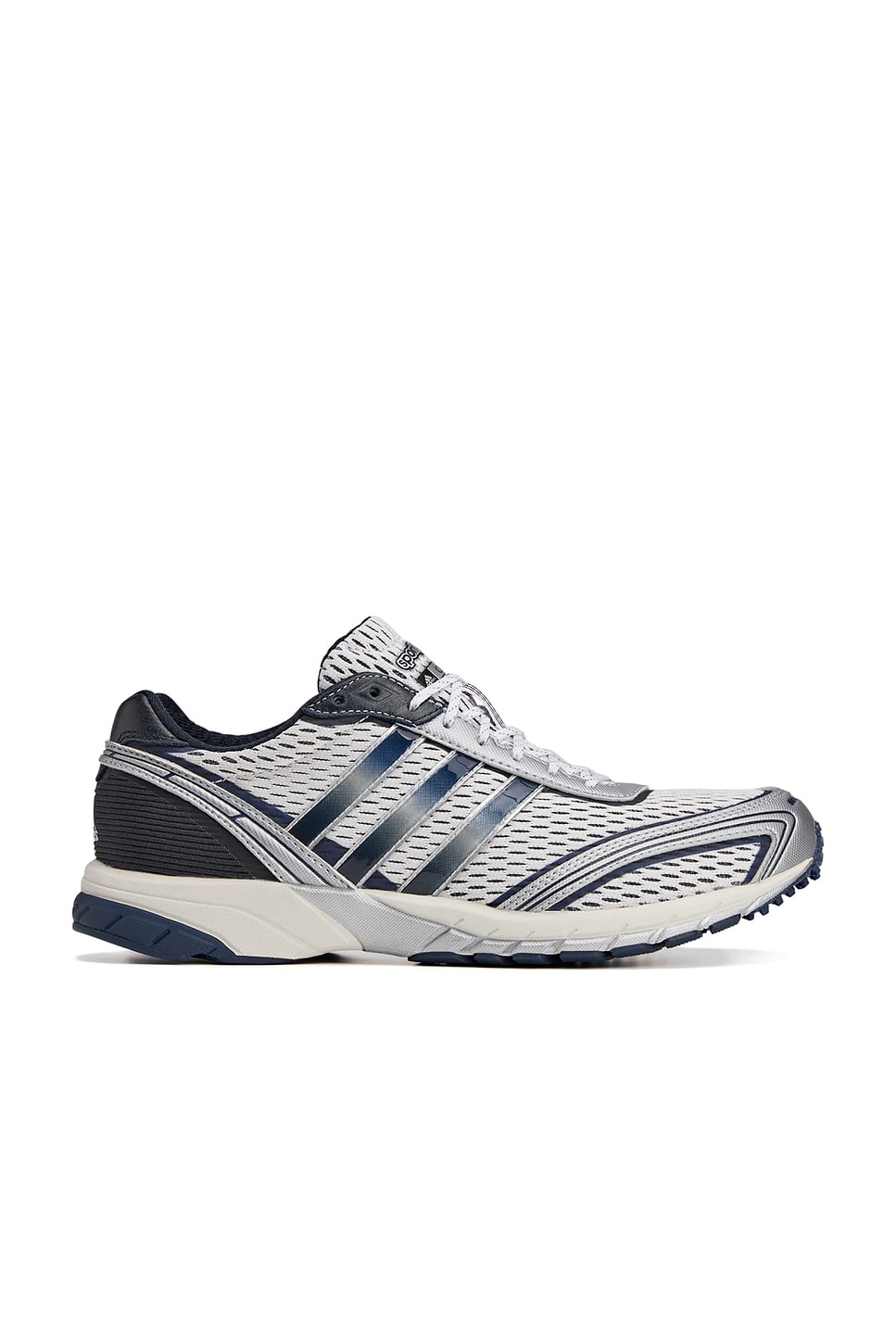 

Кроссовки Adizero Adios от Sporty & Rich Adidas Originals, Ftwr White, Collegiate Navy, & Cloud White