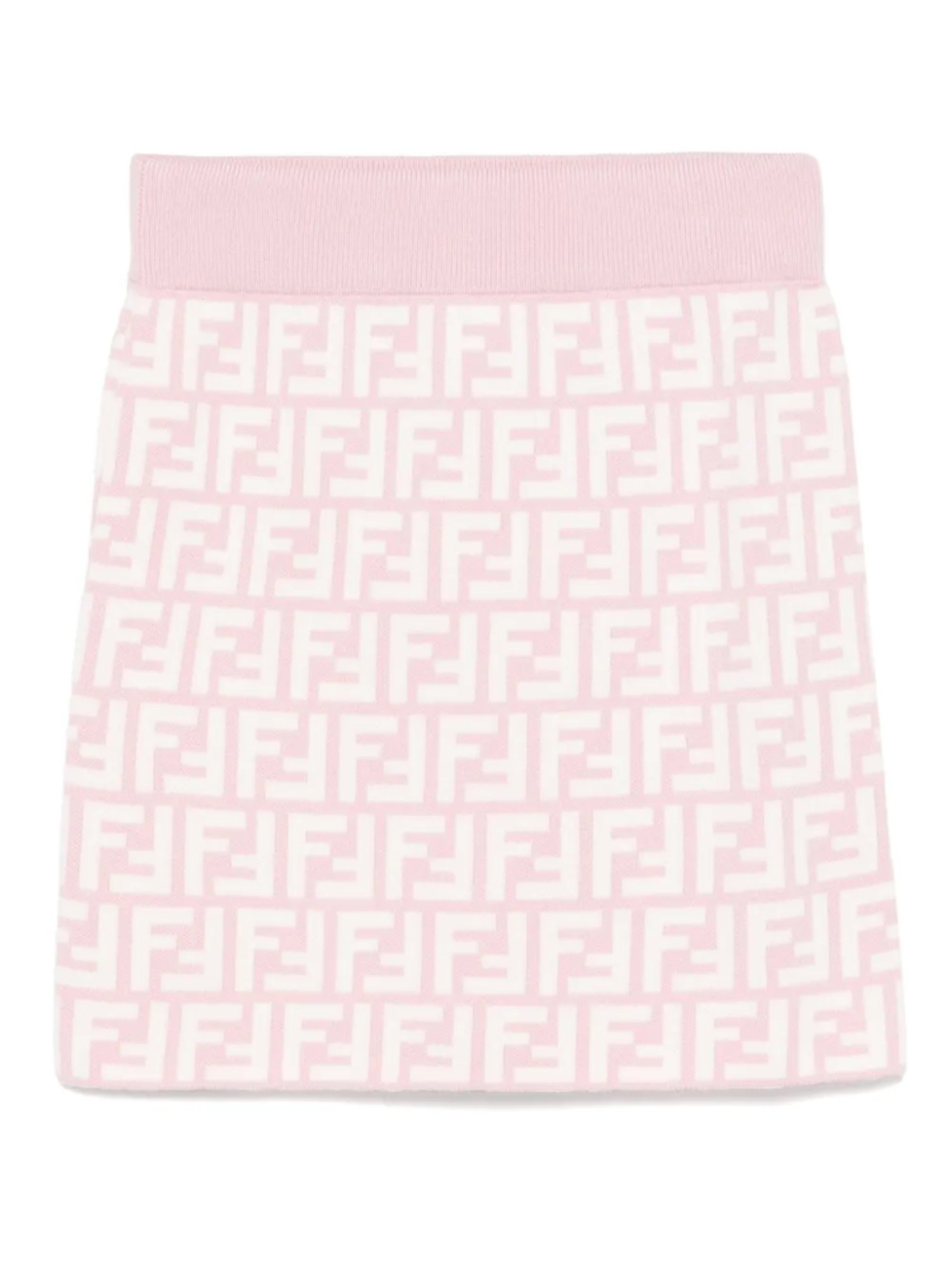 

Юбка из джерси Fendi Kids, розовый