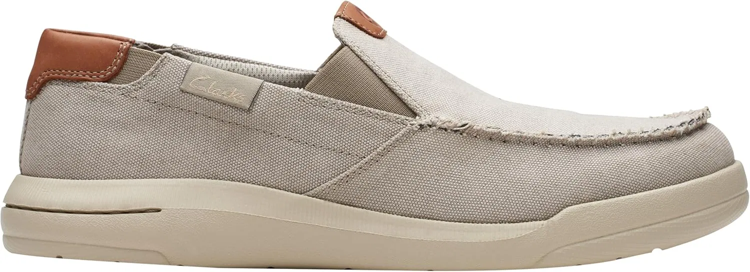 Мужские мокасины Clarks Driftlite Step, Light Grey Combi